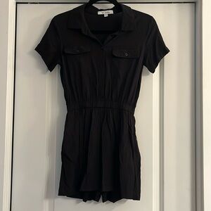 Black shorts romper size small